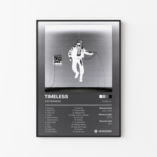 KAYTRANADA TIMELESS Album Poster