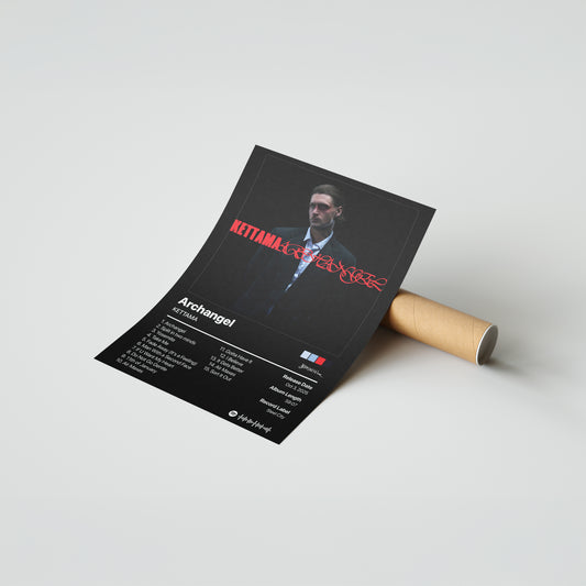 KETTAMA Archangel Album Poster