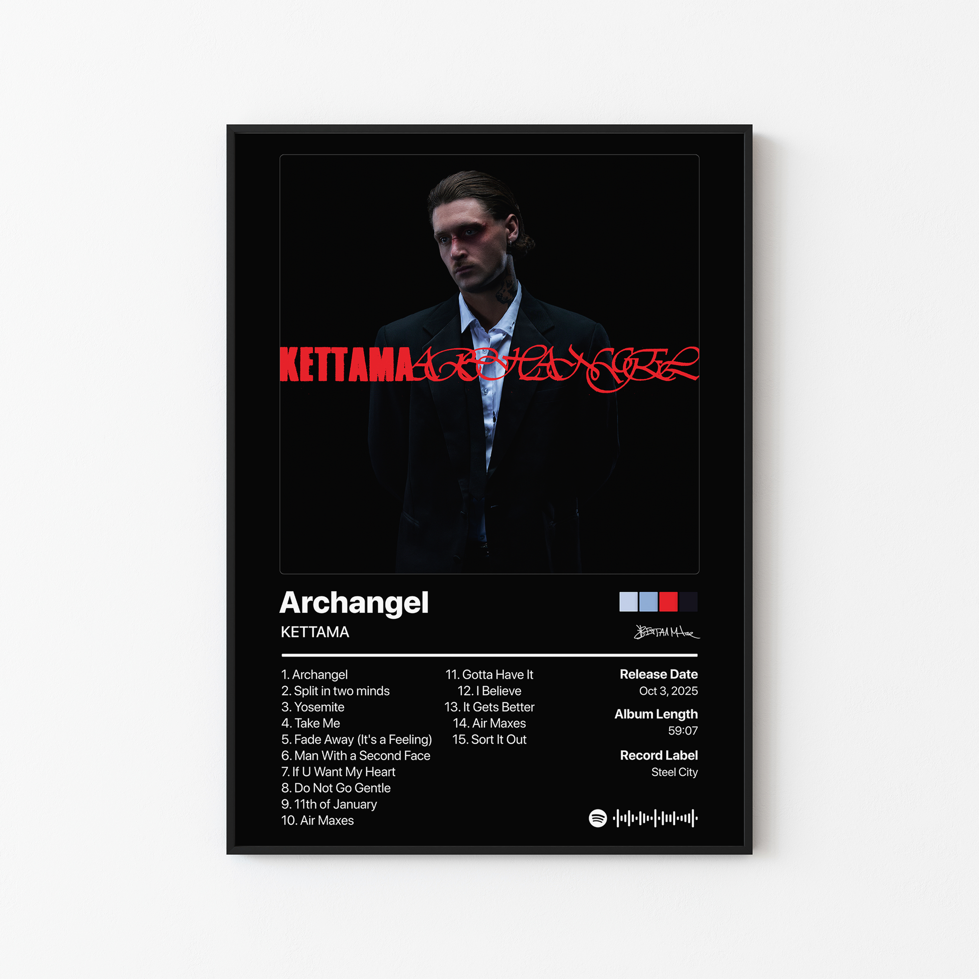 KETTAMA Archangel Album Poster