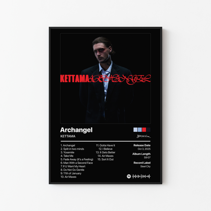 KETTAMA Archangel Album Poster