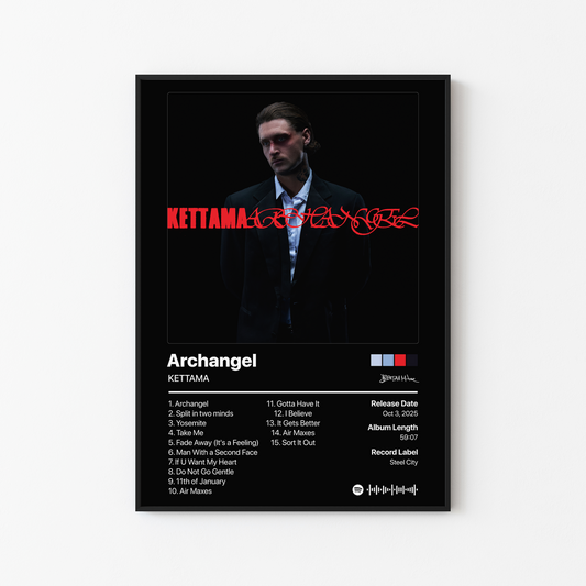 KETTAMA Archangel Album Poster