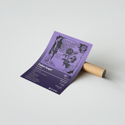 KETTAMA Fallen Angel Album Poster