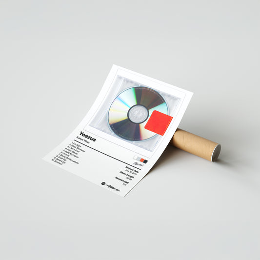 Kanye West Yeezus Album Poster
