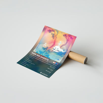 Kanye West KIDS SEE GHOSTS Album Poster