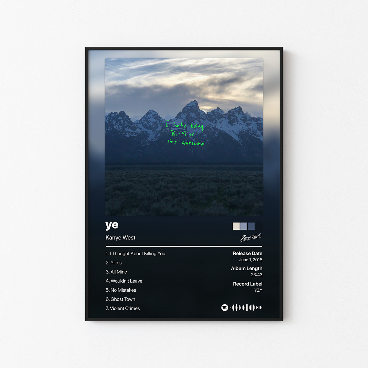 Kanye West ye Album Poster
