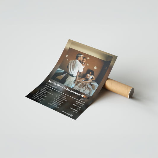Kendrick Lamar Mr. Morale & The Big Steppers Album Poster