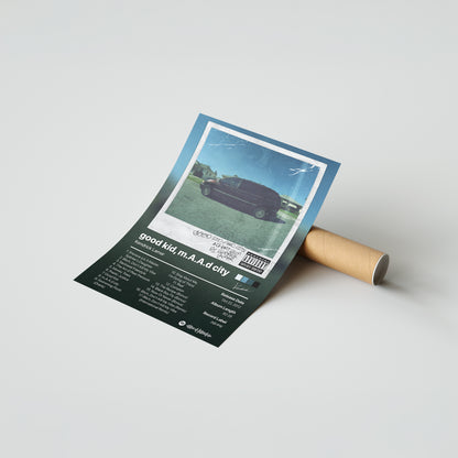 Kendrick Lamar good kid, mAAd city (Deluxe) Album Poster