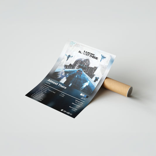 LUCKI Almost There Album Poster
