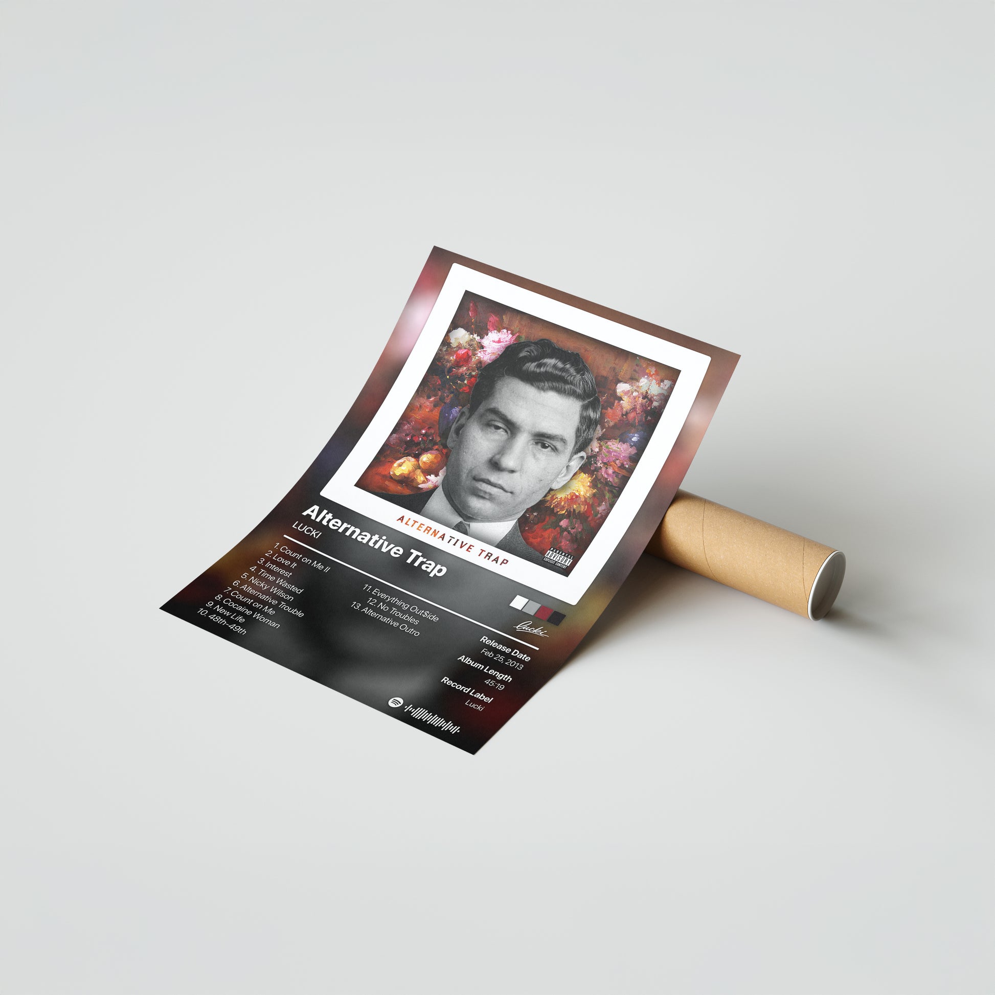 LUCKI Alternative Trap Album Poster