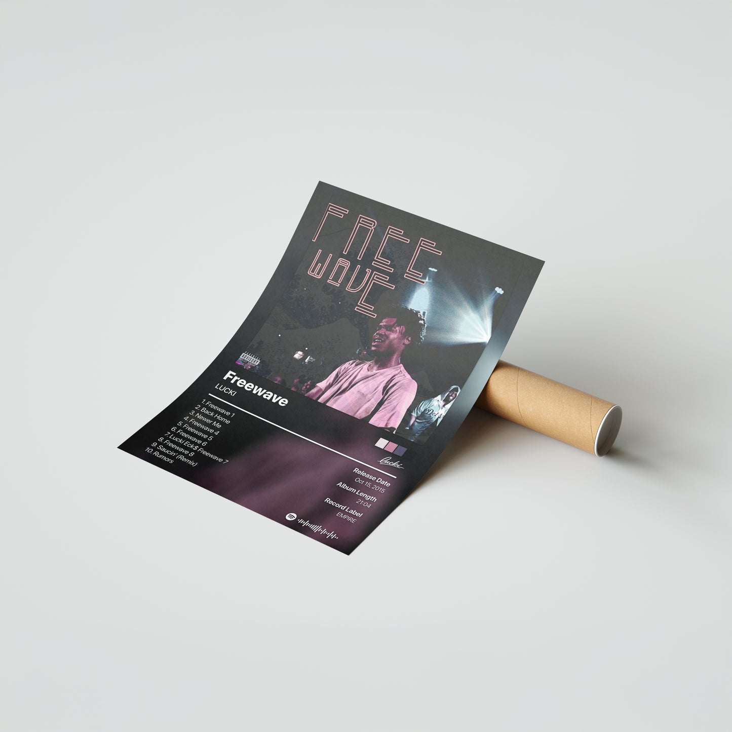 LUCKI Freewave Album Poster