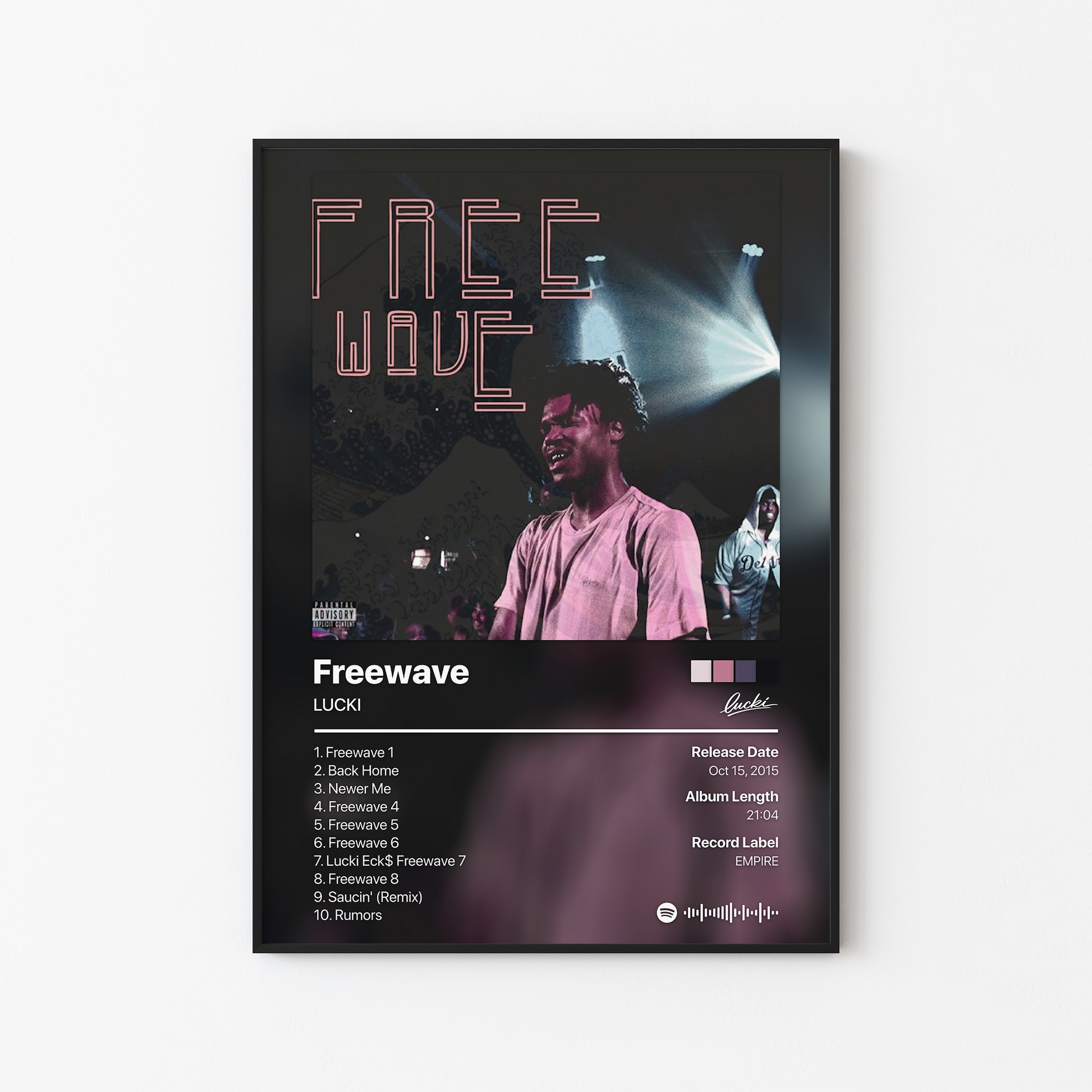 LUCKI Freewave Album Poster