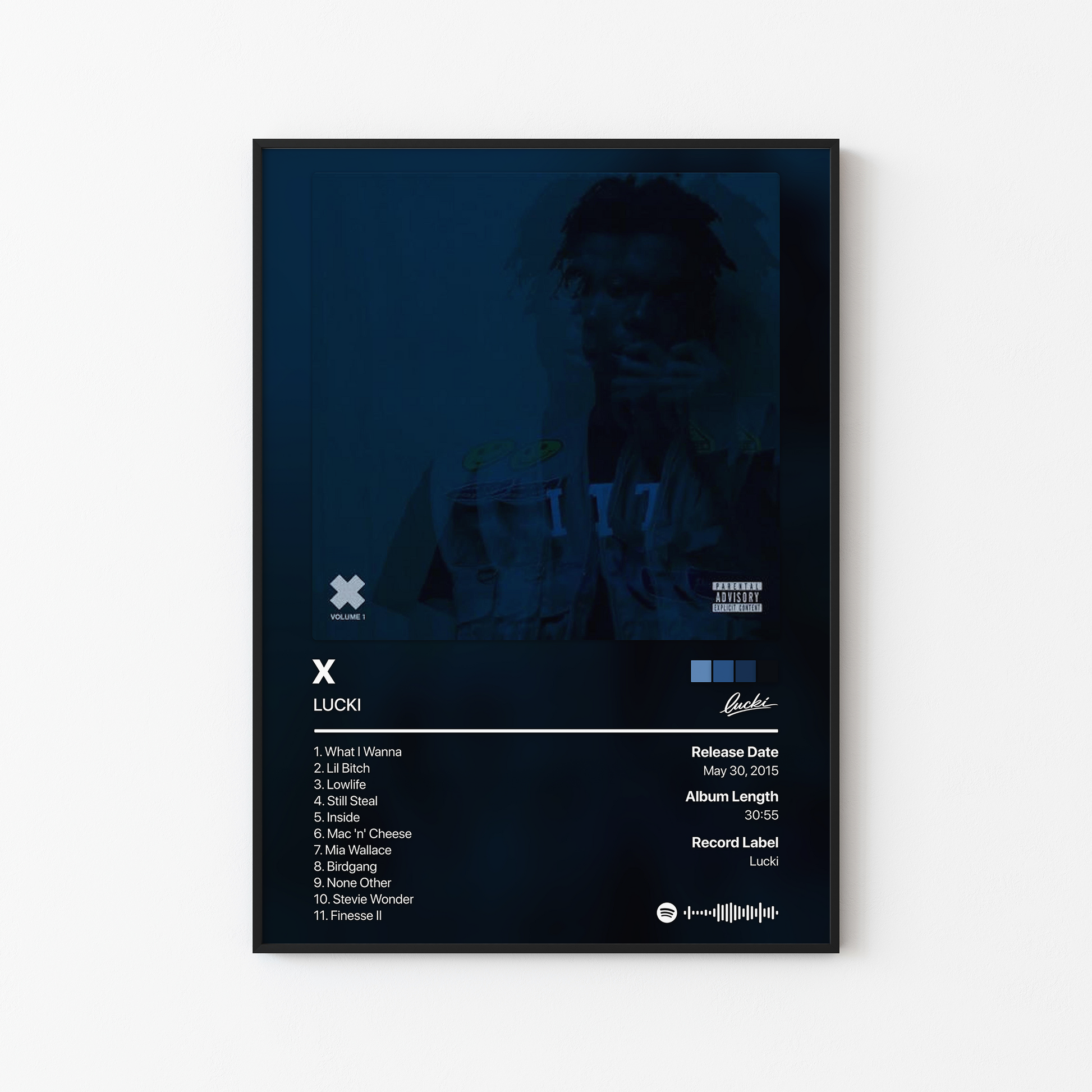 LUCKI X Album Poster