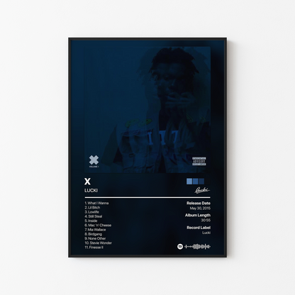 LUCKI X Album Poster