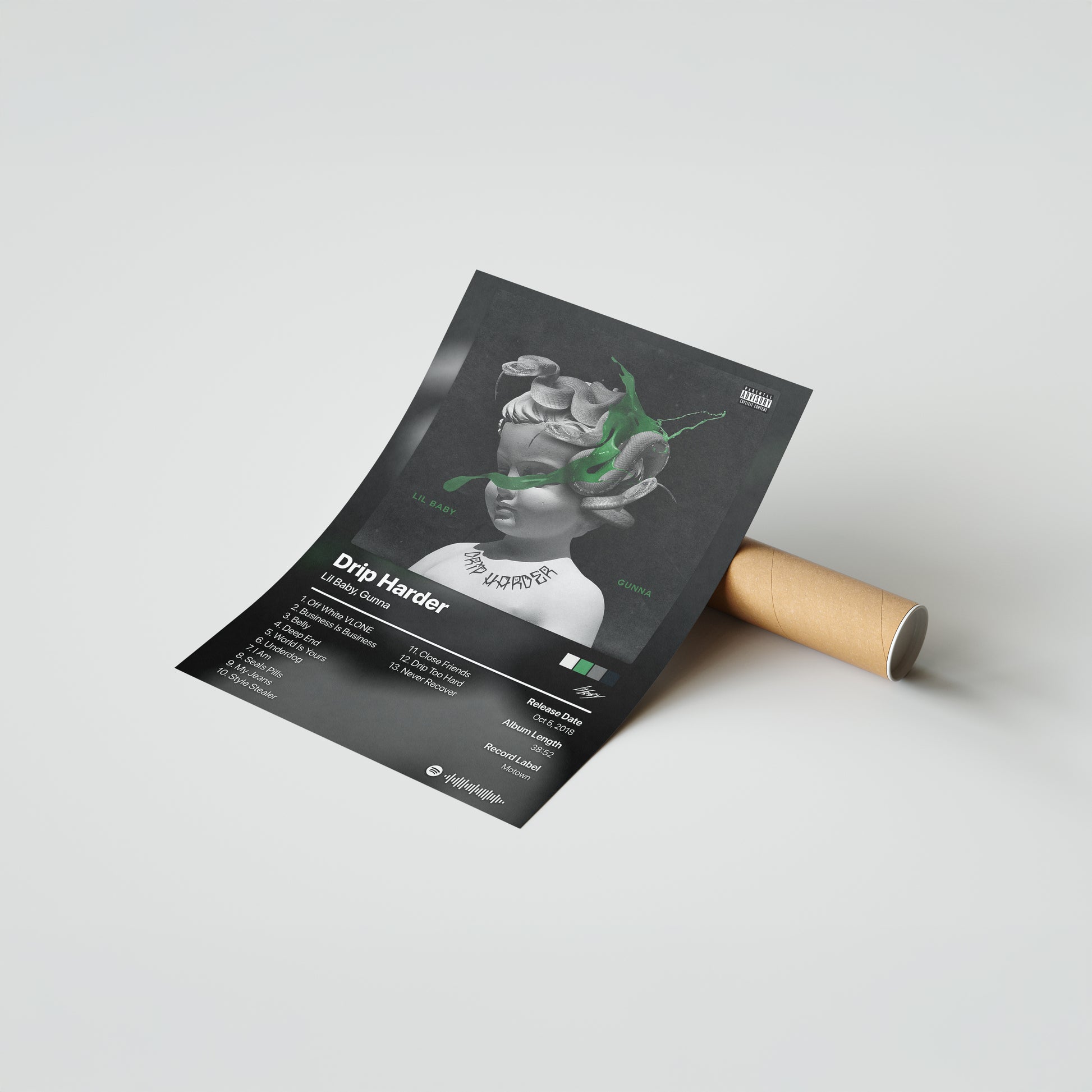 Lil Baby Drip Harder Album Poster