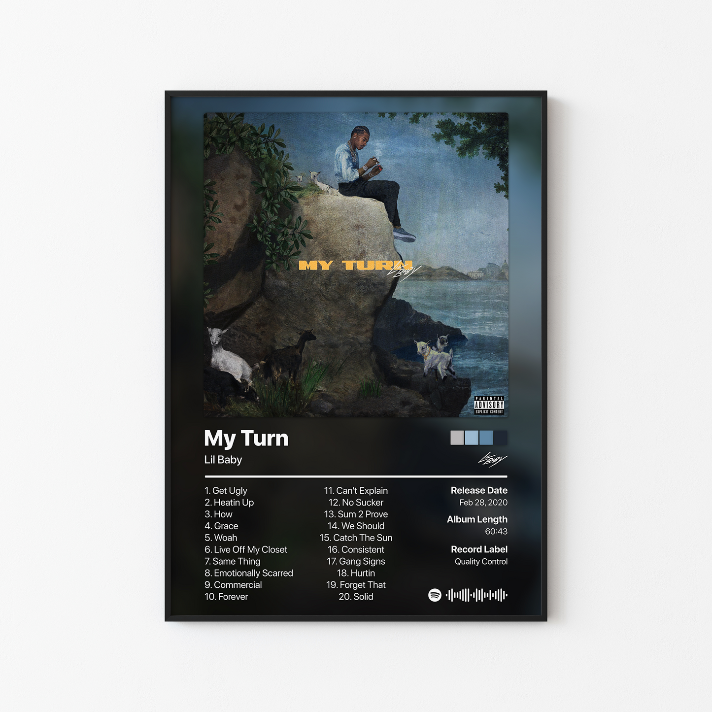 Lil Baby My Turn Album Poster