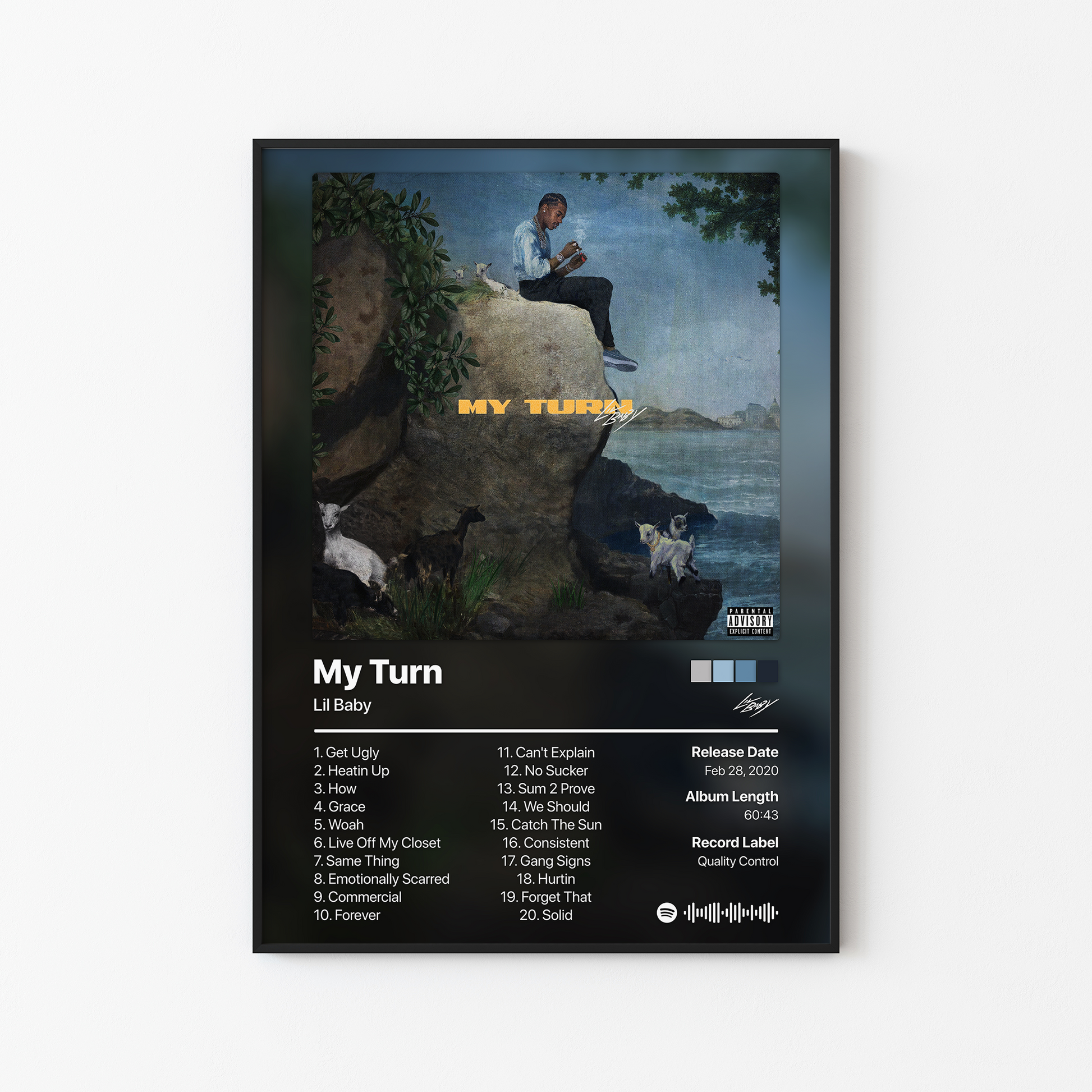 Lil Baby My Turn Album Poster
