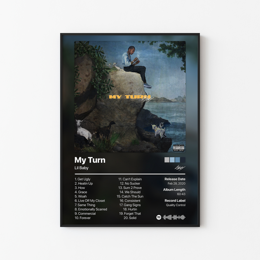 Lil Baby My Turn Album Poster