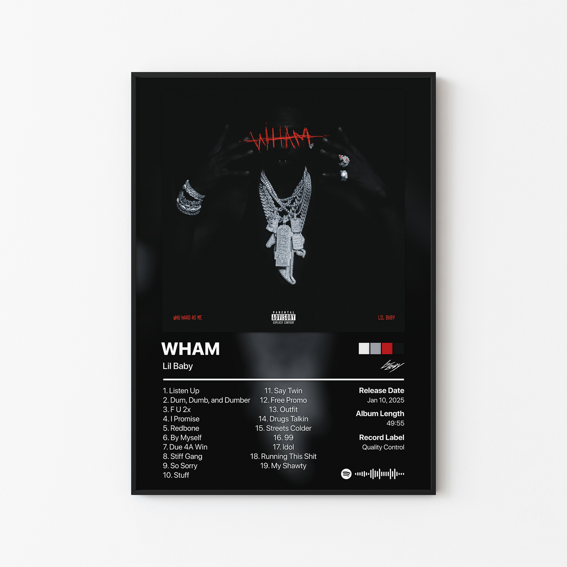 Lil Baby WHAM Album Poster