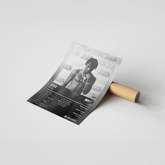 Lil Tjay 222 Album Poster