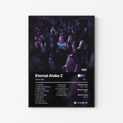 Lil Uzi Vert Eternal Atake 2 Album Poster