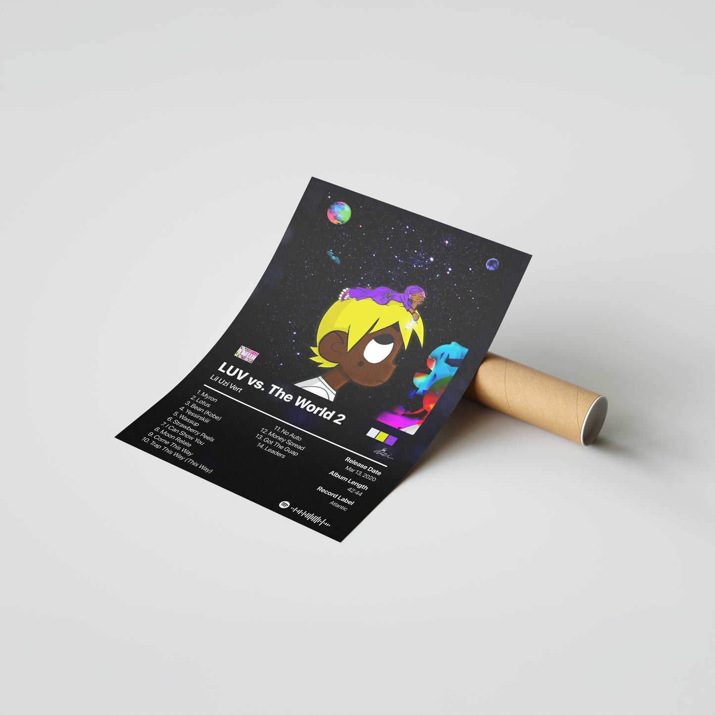 Lil Uzi Vert Eternal Atake (Deluxe) - LUV vs The World 2 Album Poster