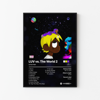 Lil Uzi Vert Eternal Atake (Deluxe) - LUV vs The World 2 Album Poster