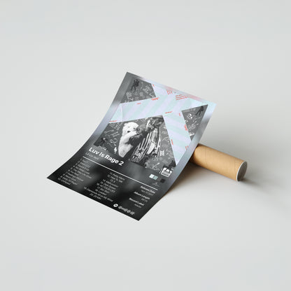 Lil Uzi Vert Luv Is Rage 2 Album Poster