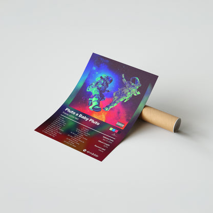 Lil Uzi Vert Pluto x Baby Pluto Album Poster