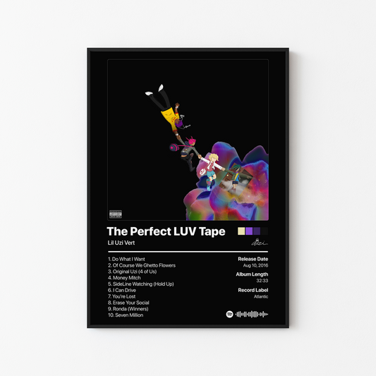 Lil Uzi Vert The Perfect LUV Tape Album Poster