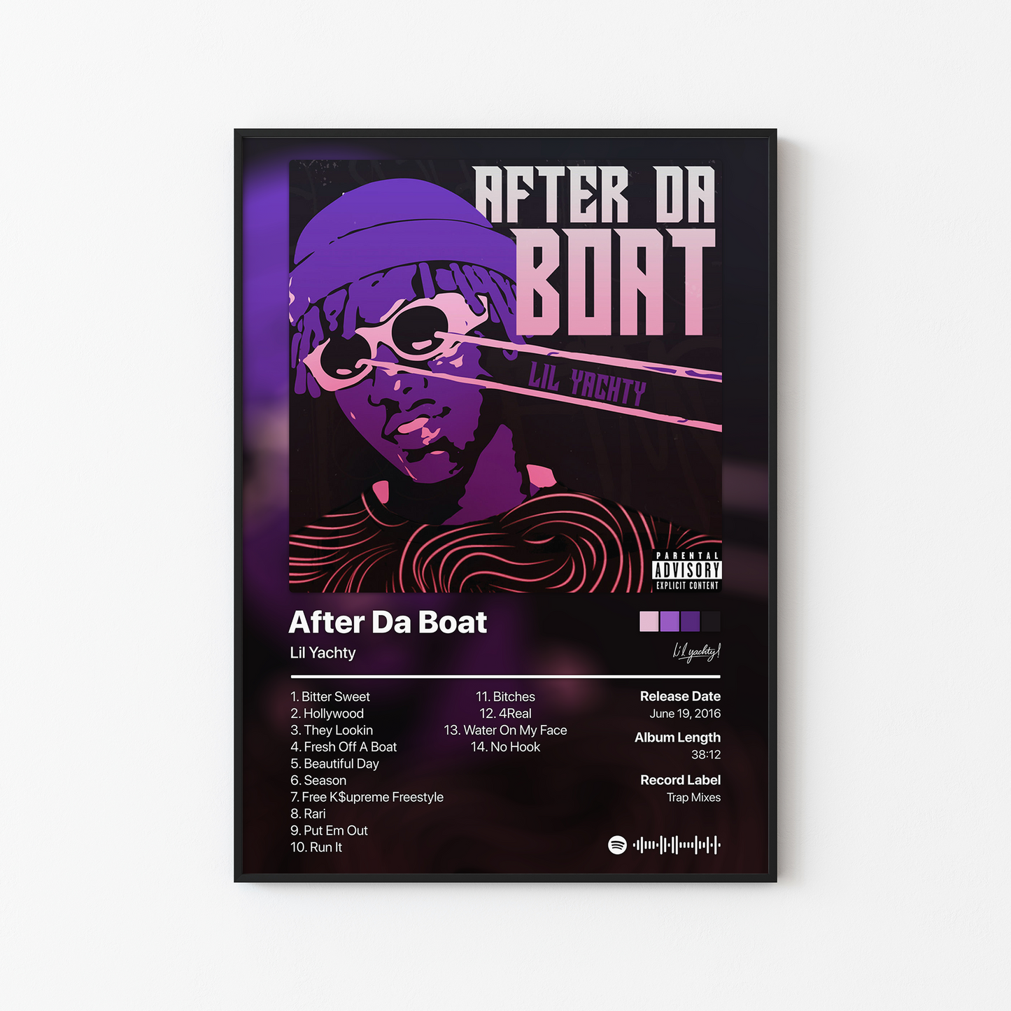 Lil Yachty After Da Boat Album Poster