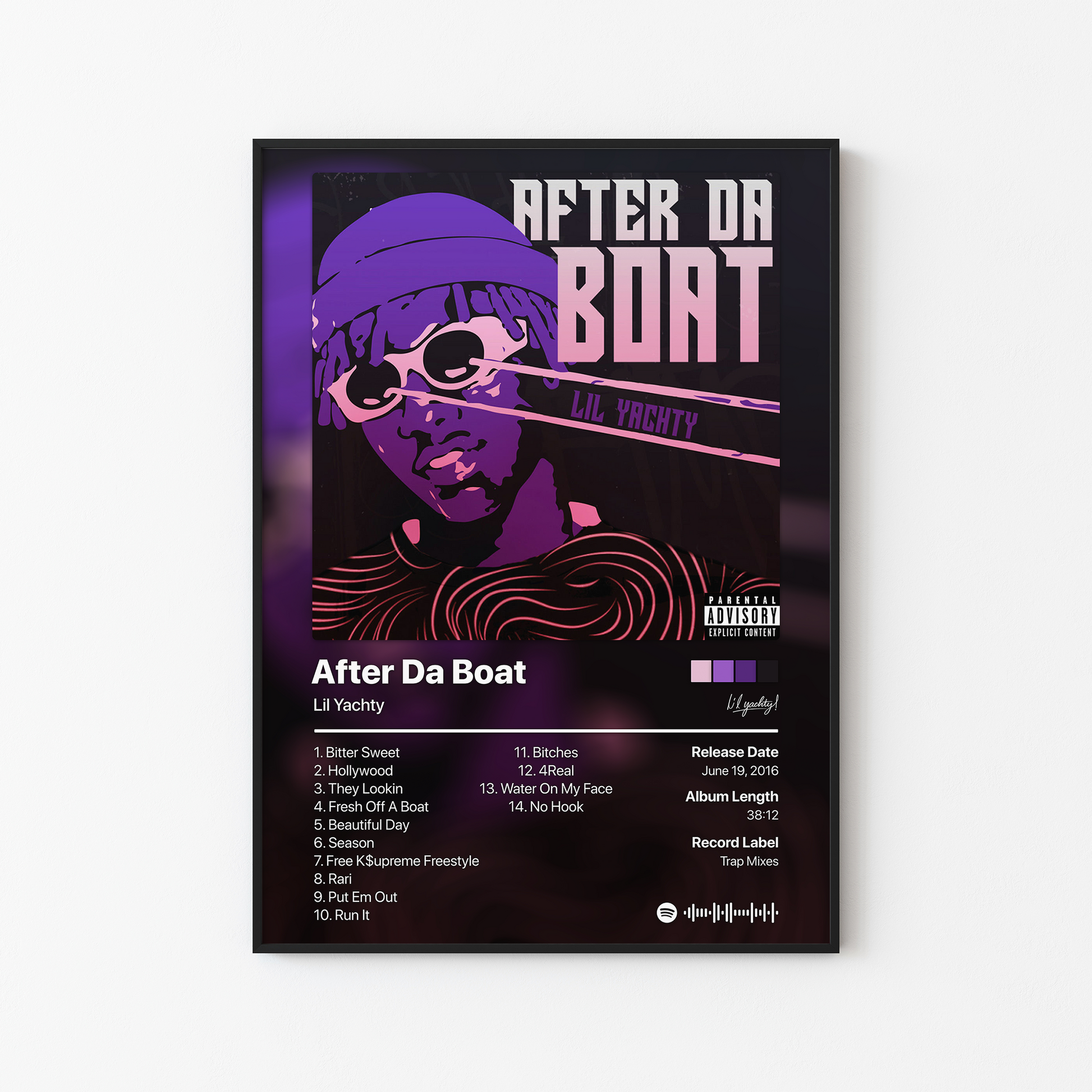 Lil Yachty After Da Boat Album Poster