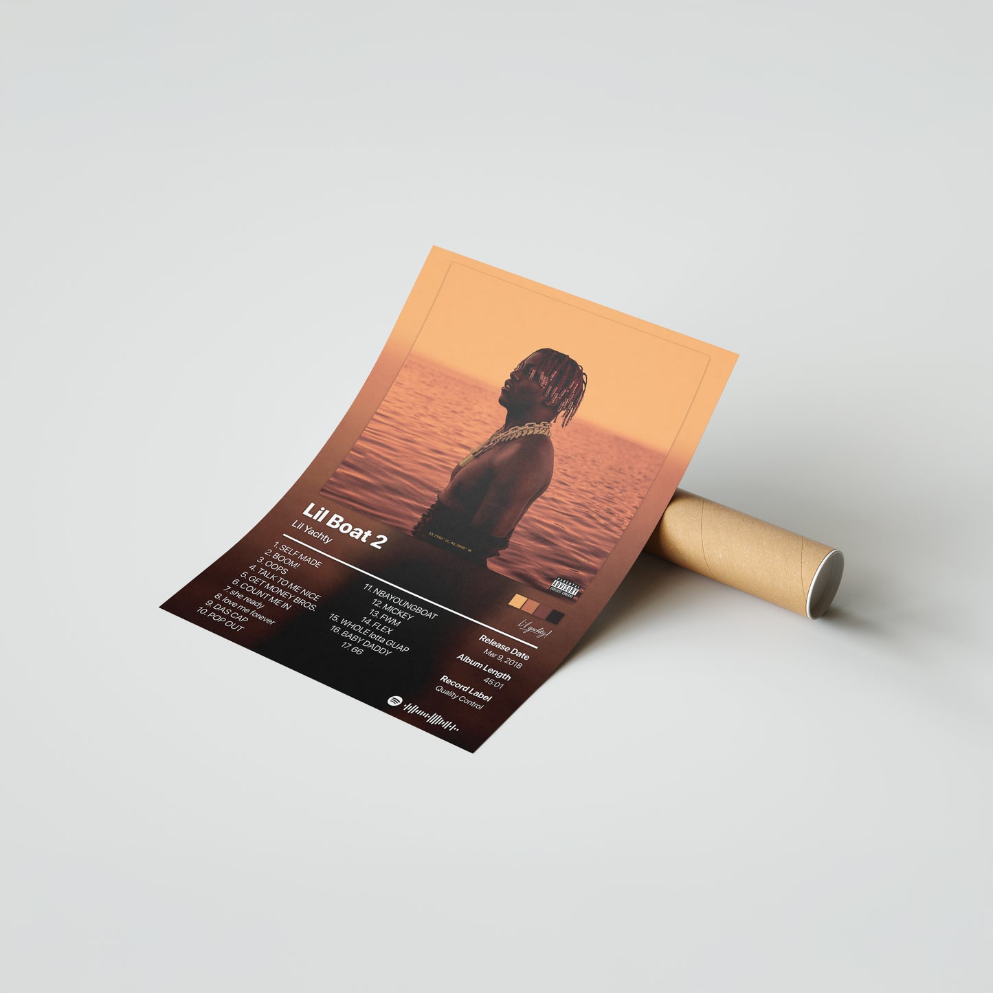 Lil Yachty Lil Boat 2 Album Poster