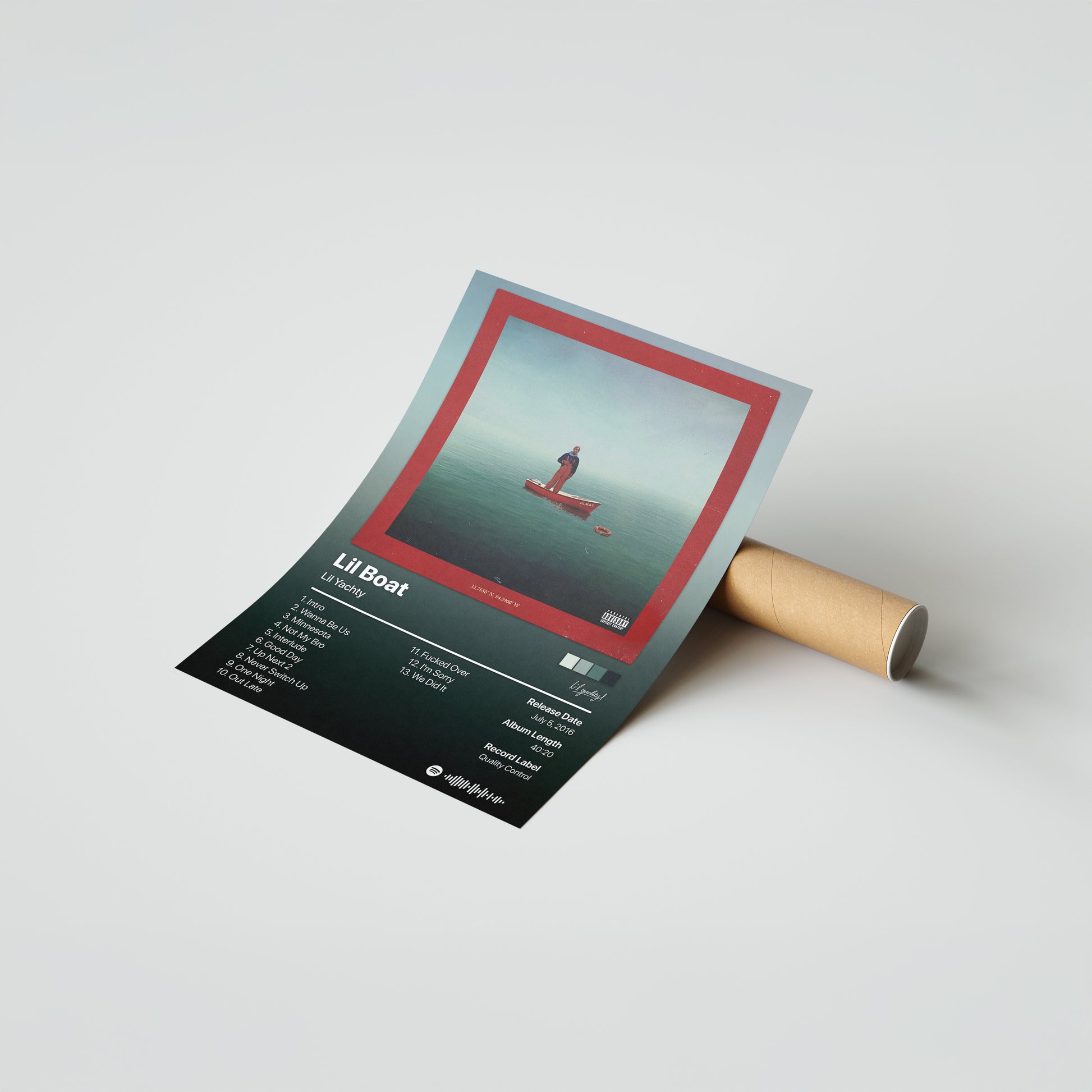 Lil Yachty Lil Boat Album Poster