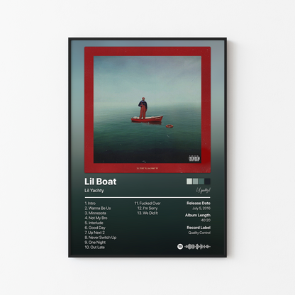 Lil Yachty Lil Boat Album Poster