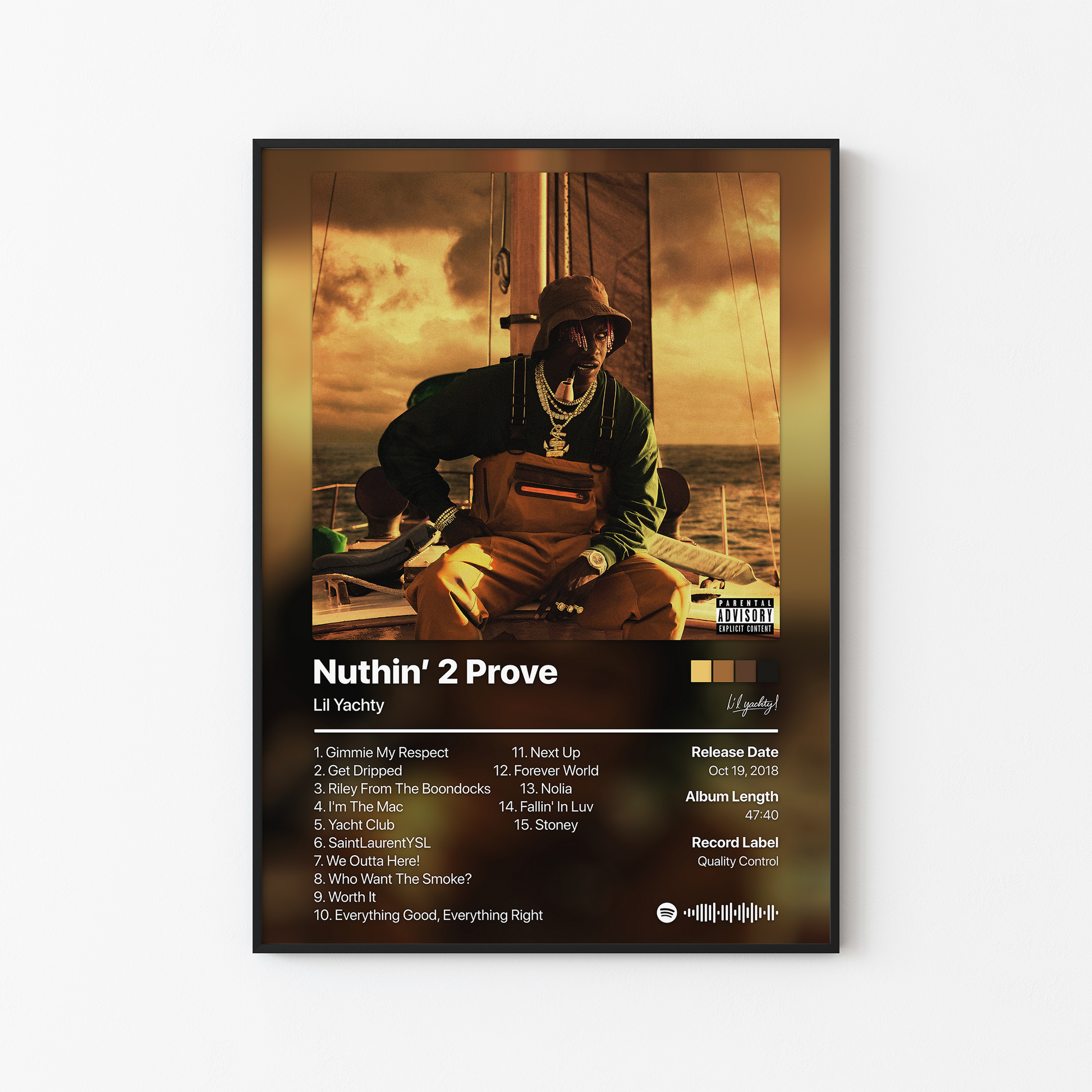 Lil Yachty Nuthin' 2 Prove Album Poster