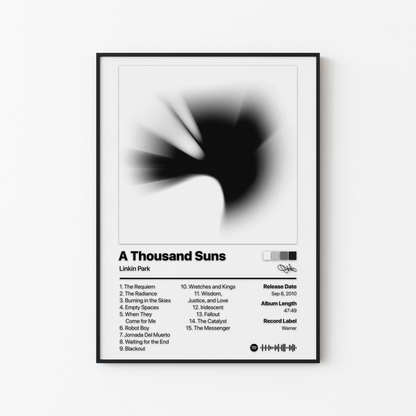 Linkin Park A Thousand Suns Album Poster
