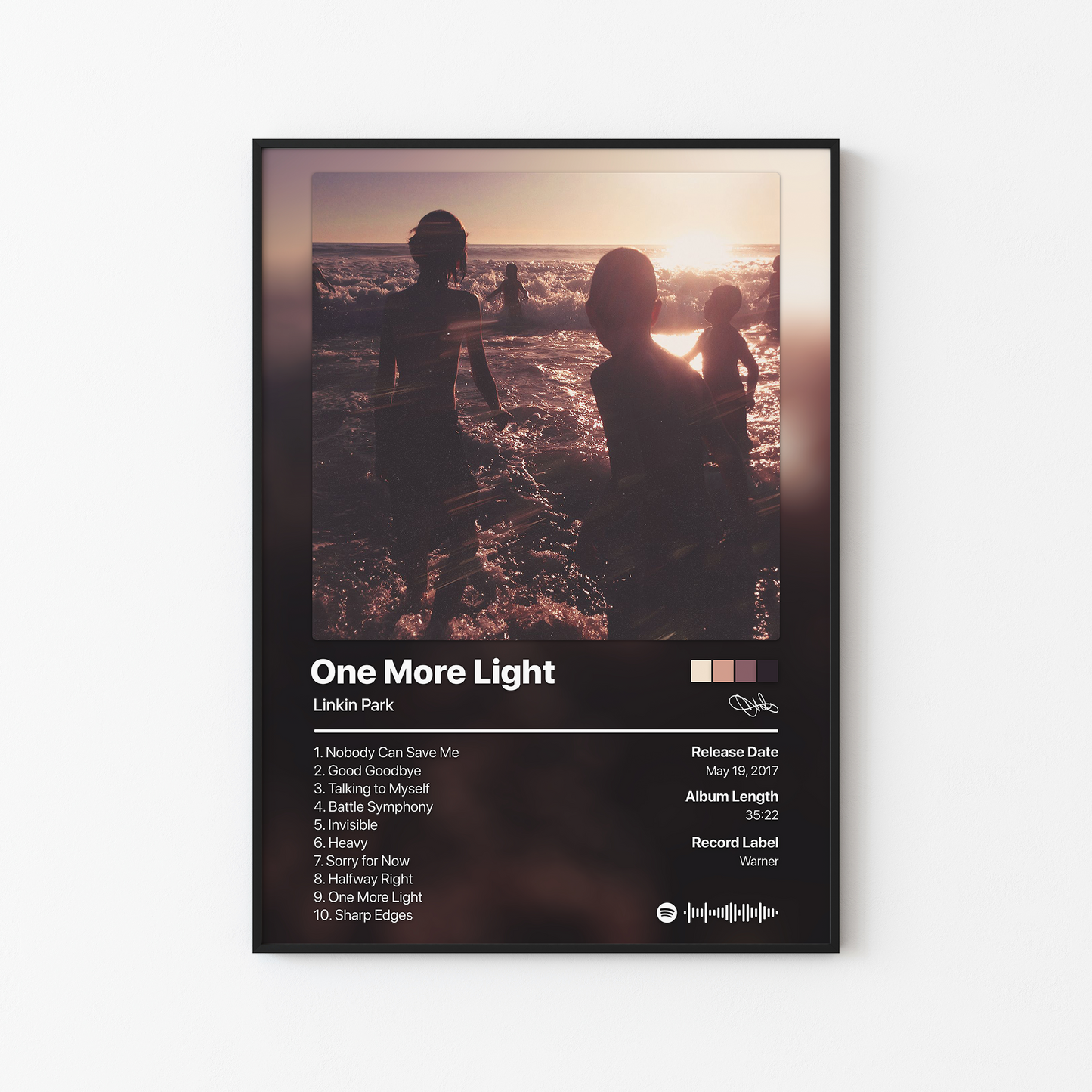Linkin Park One More Light Album Poster