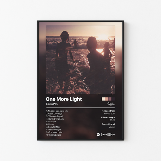 Linkin Park One More Light Album Poster