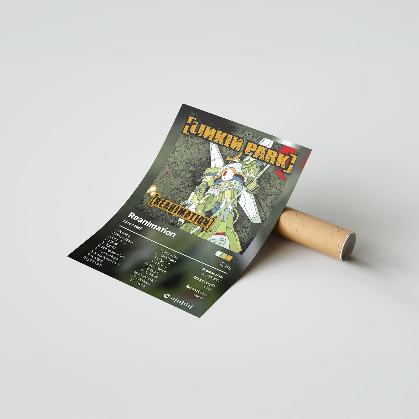 Linkin Park Reanimation Album Poster
