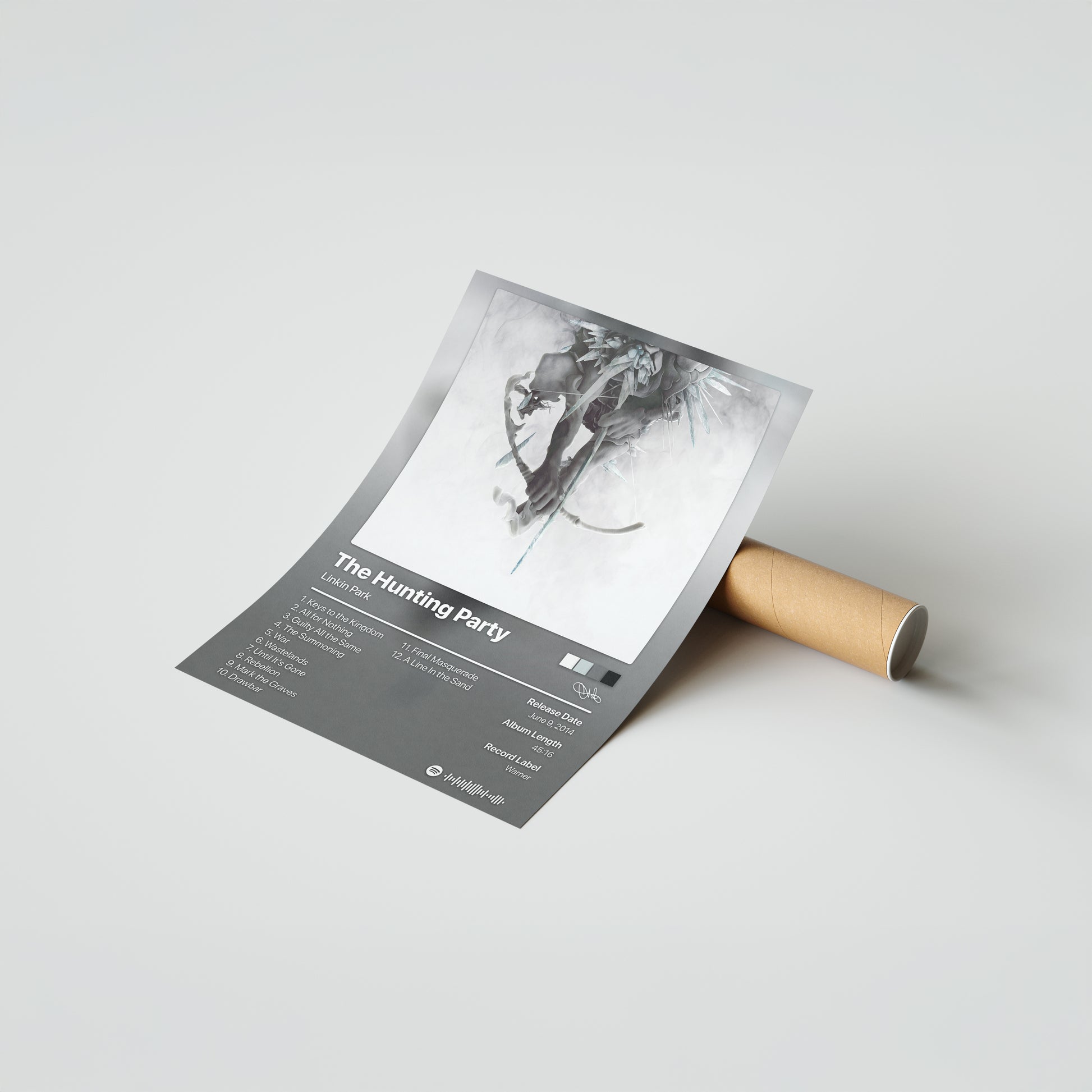 Linkin Park The Hunting Party Album Poster