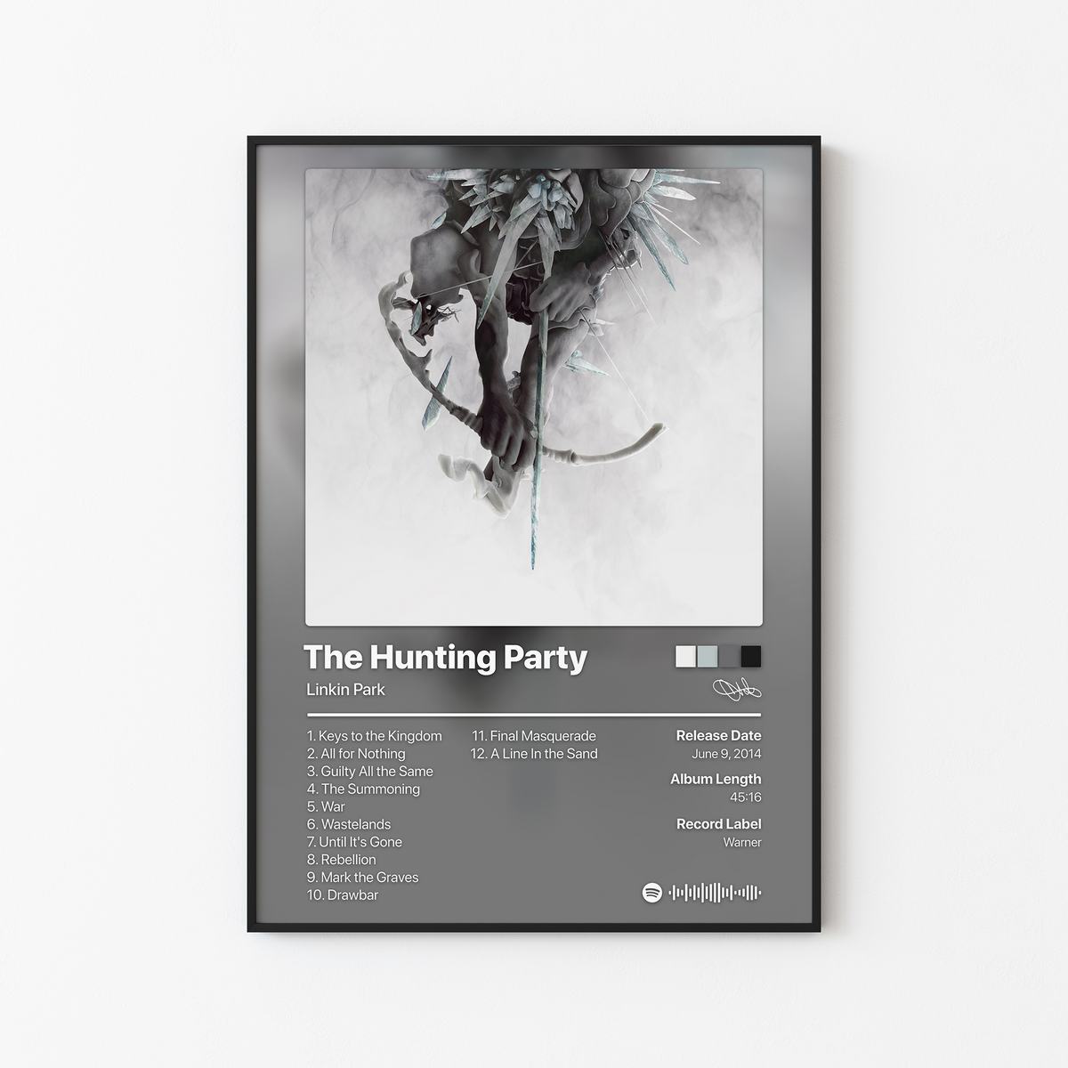 Linkin Park The Hunting Party Album Poster
