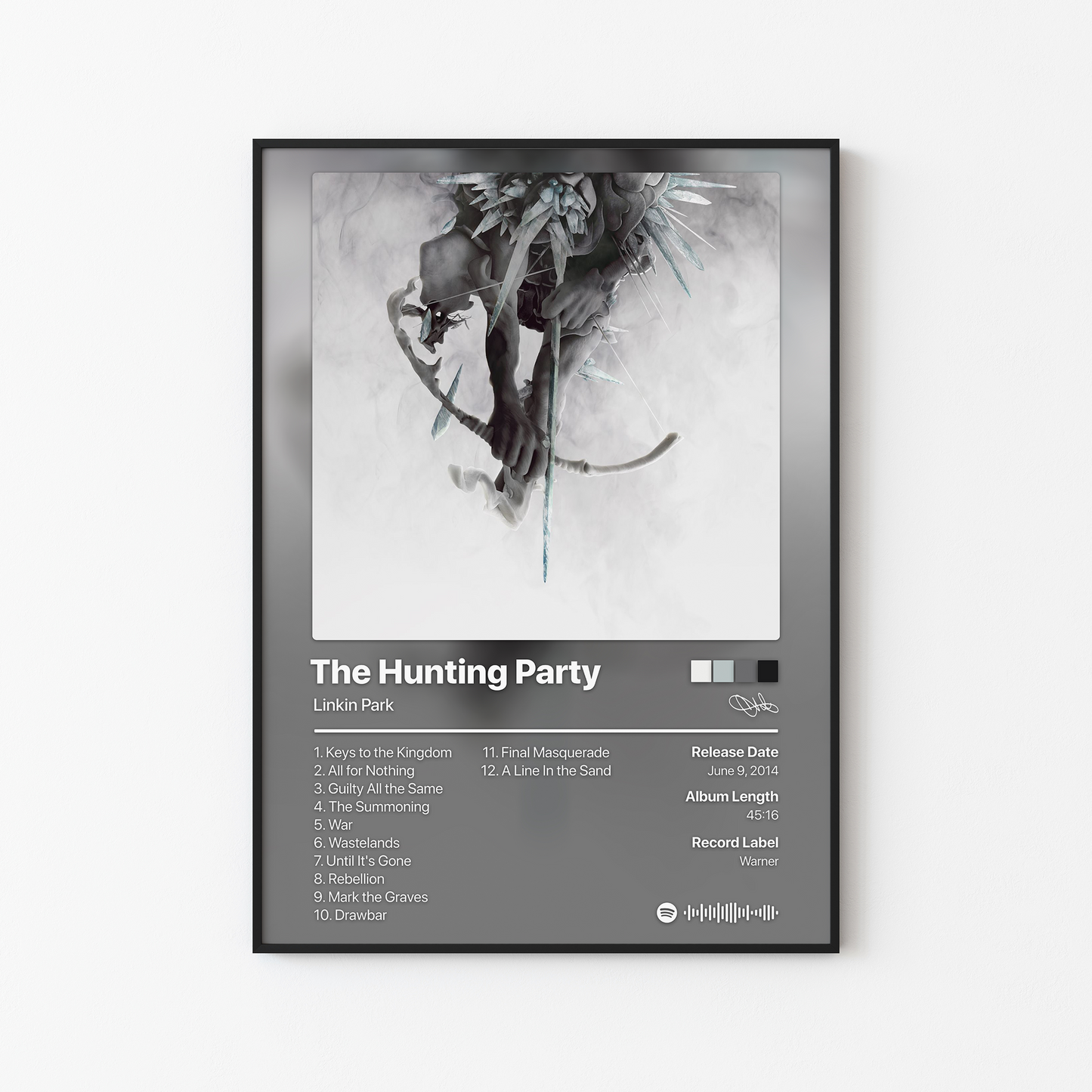Linkin Park The Hunting Party Album Poster