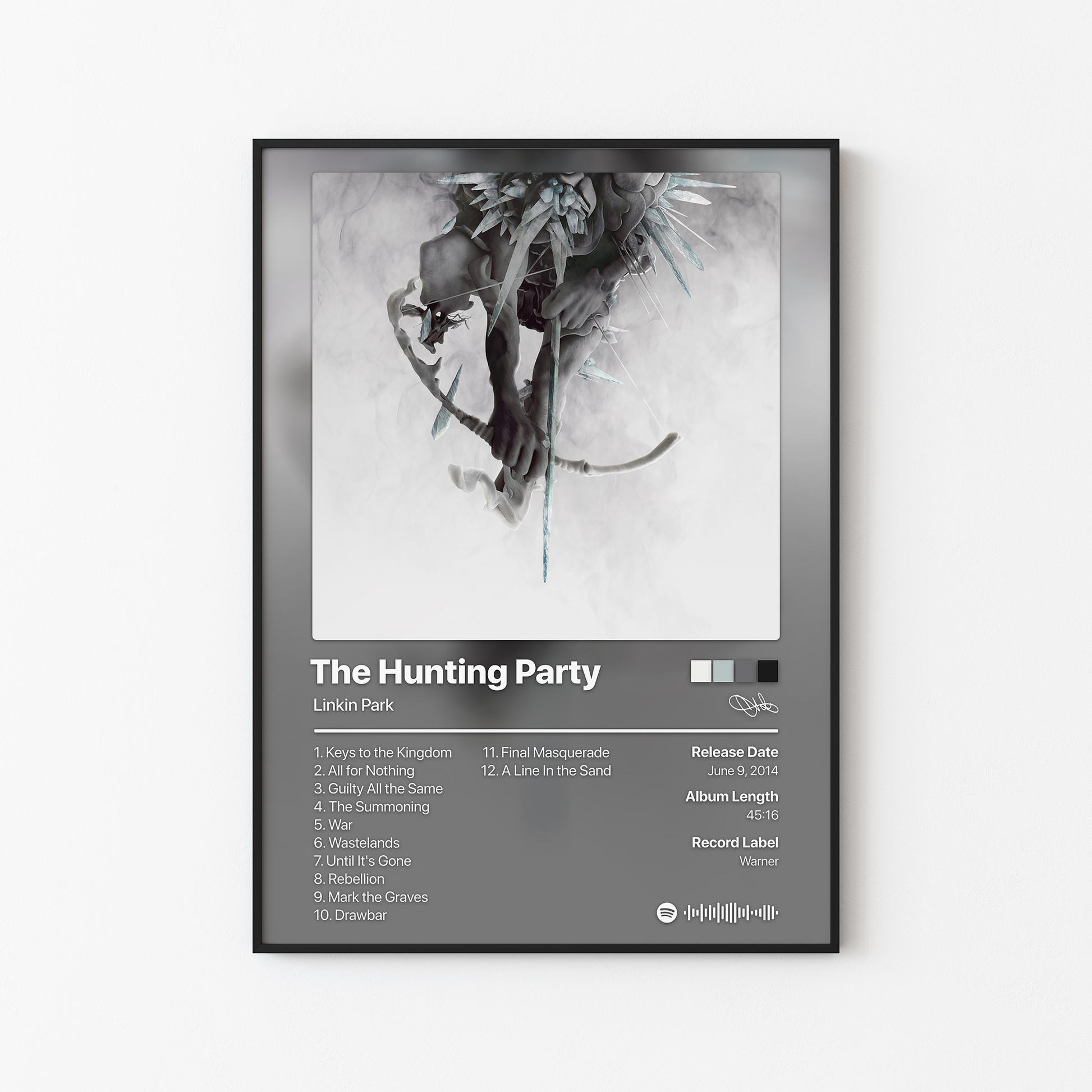 Linkin Park The Hunting Party Album Poster