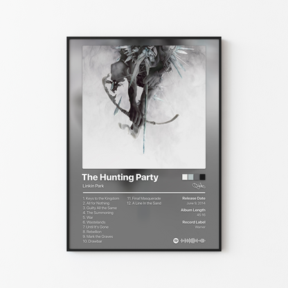 Linkin Park The Hunting Party Album Poster