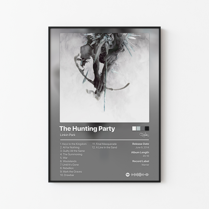 Linkin Park The Hunting Party Album Poster