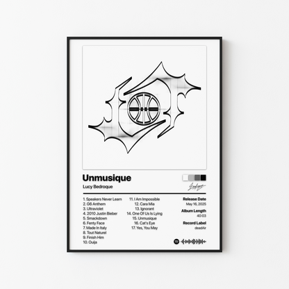Lucy Bedroque Unmusique Album Poster