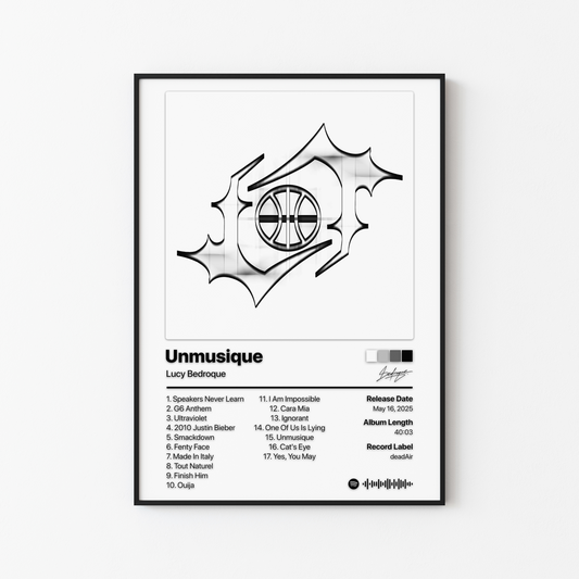 Lucy Bedroque Unmusique Album Poster