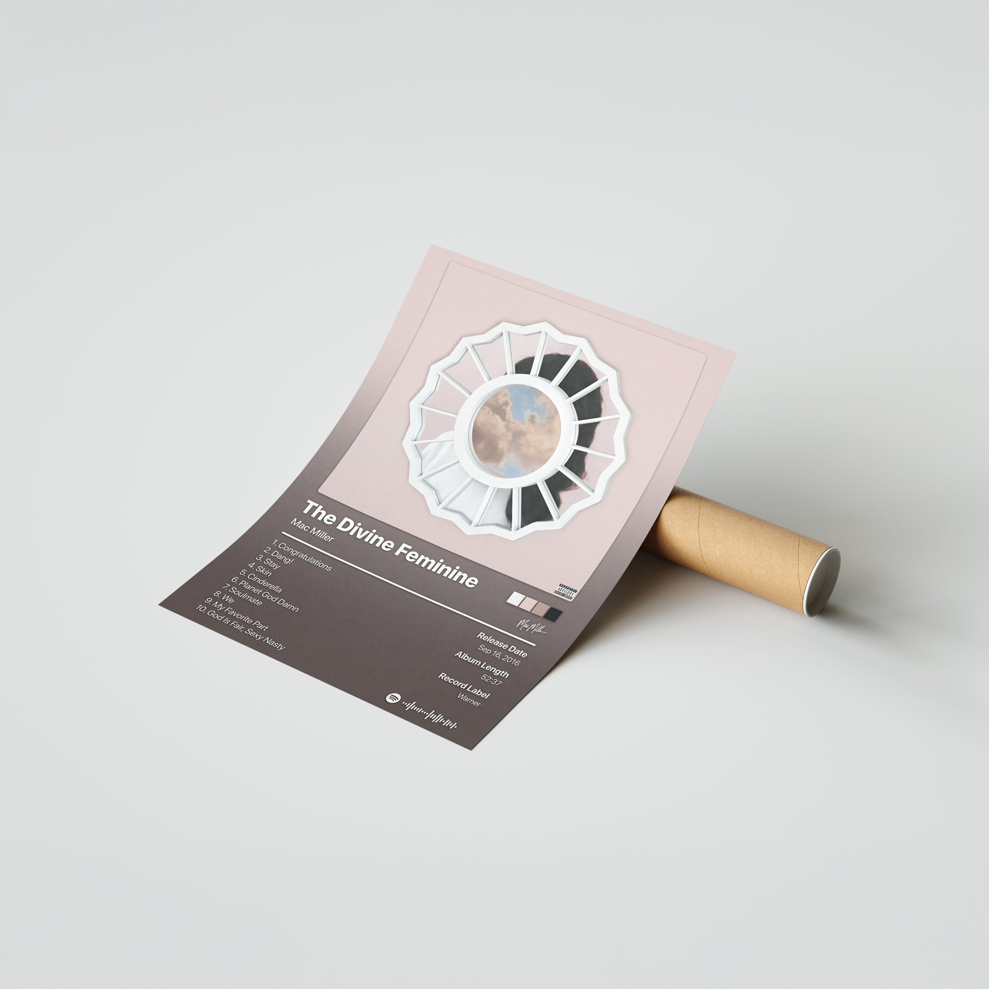Mac Miller The Divine Feminine Album Poster