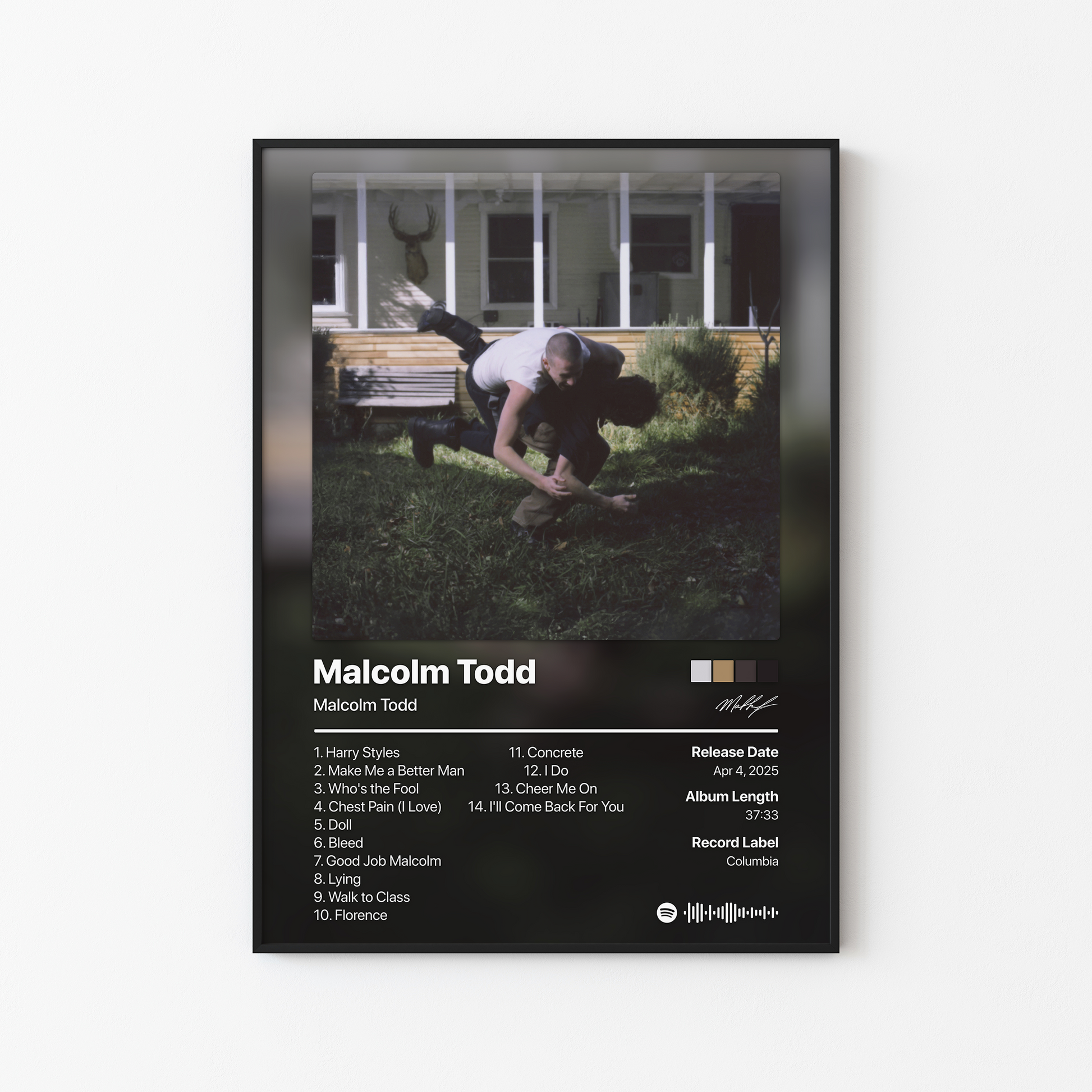 Malcolm Todd Malcolm Todd Album Poster