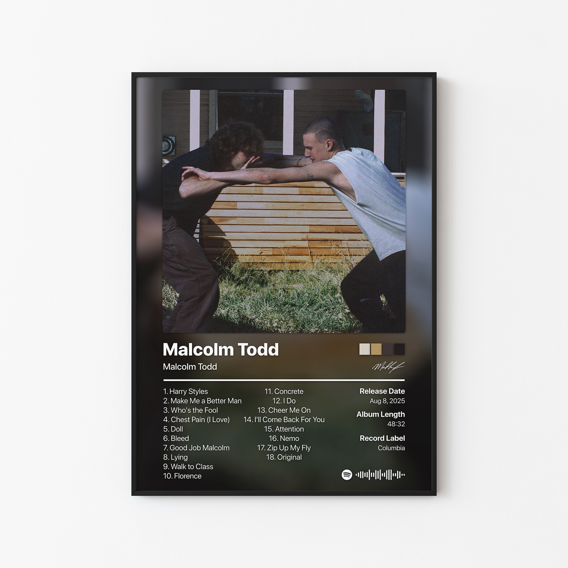 Malcolm Todd Malcolm Todd (still) Album Poster